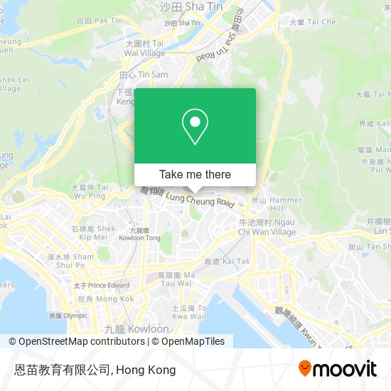 恩苗教育有限公司地圖