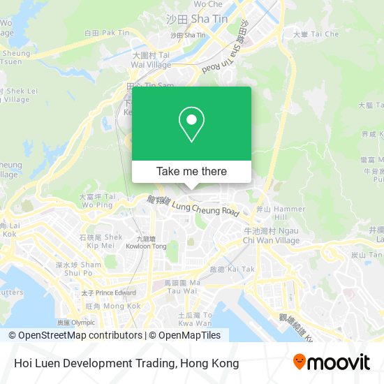 Hoi Luen Development Trading map