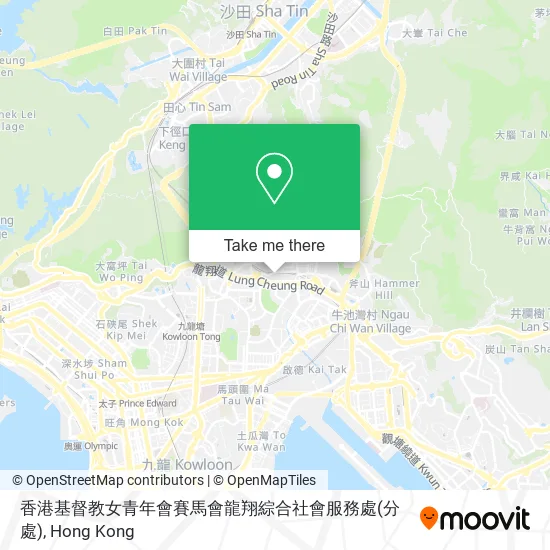 香港基督教女青年會賽馬會龍翔綜合社會服務處(分處)地圖