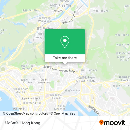 McCafé map