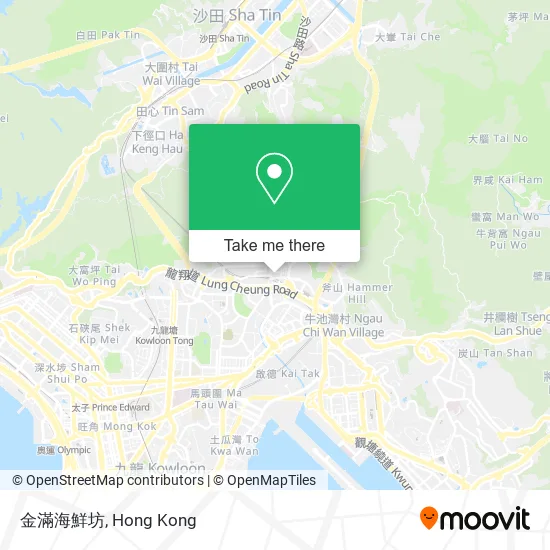 金滿海鮮坊地圖