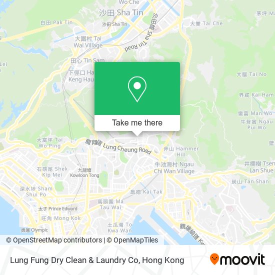 Lung Fung Dry Clean & Laundry Co map