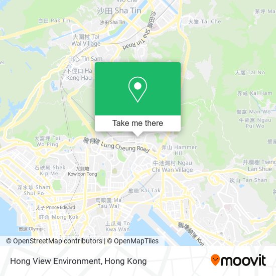 Hong View Environment地圖