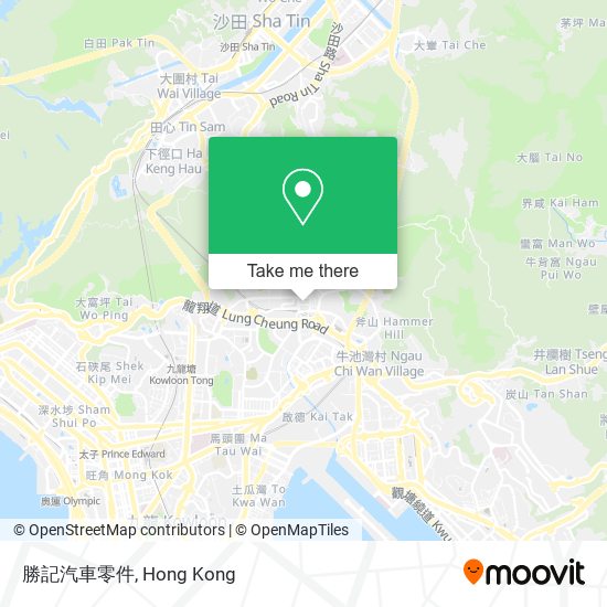 勝記汽車零件 map