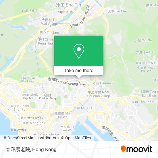 春暉護老院地圖