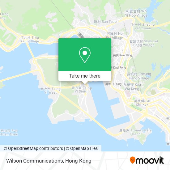 Wilson Communications map