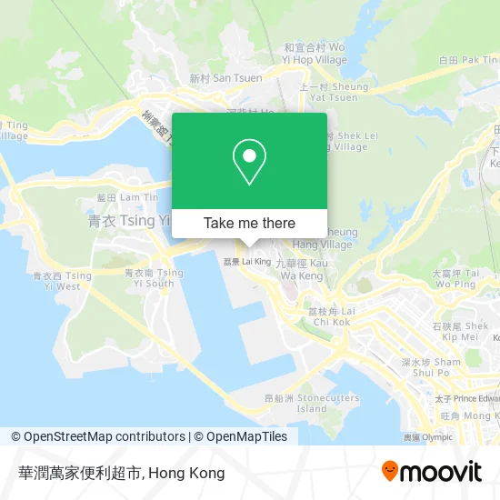 華潤萬家便利超市地圖