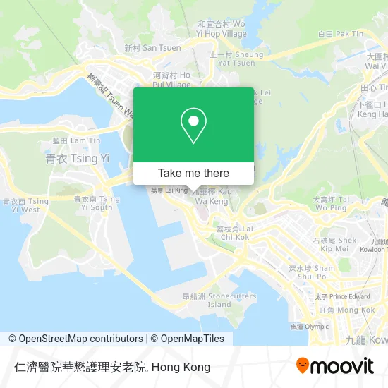 仁濟醫院華懋護理安老院 map