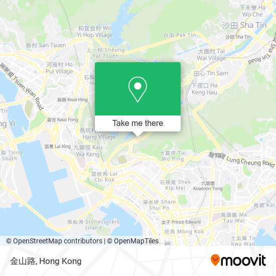 金山路 map