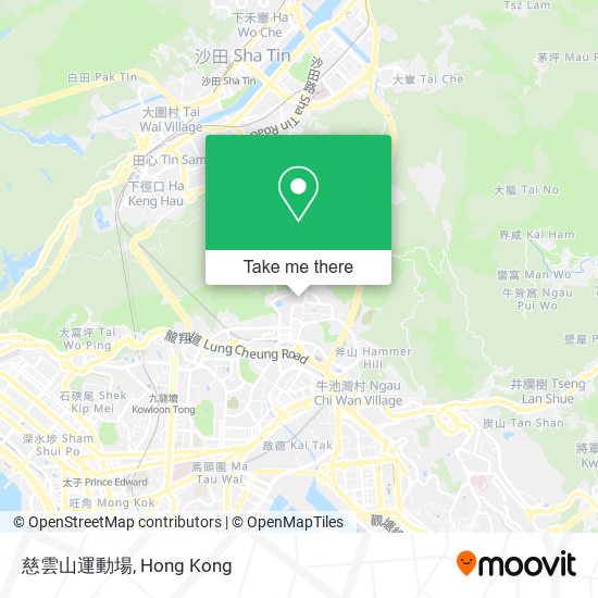 慈雲山運動場 map
