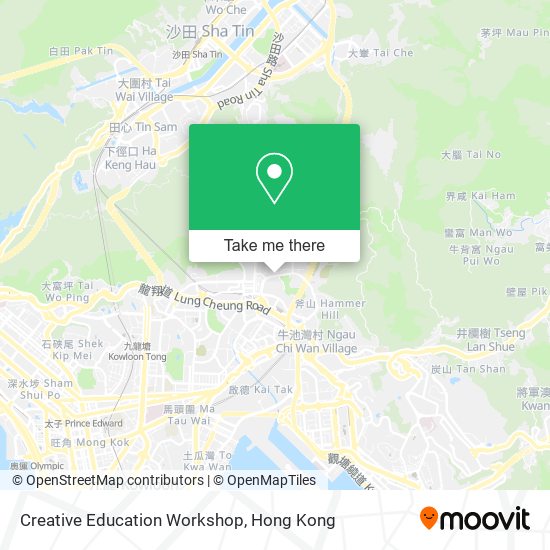Creative Education Workshop map