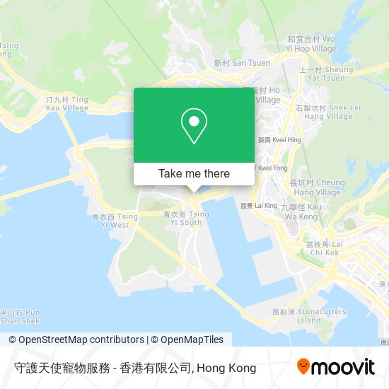 守護天使寵物服務 - 香港有限公司 map