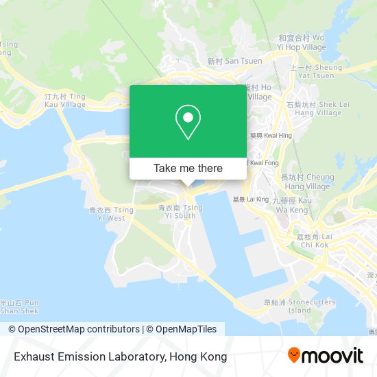 Exhaust Emission Laboratory地圖