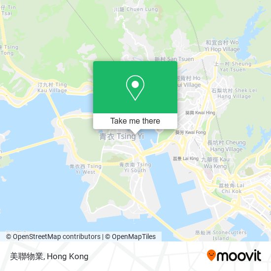 美聯物業 map
