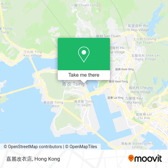 嘉麗改衣店 map