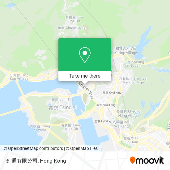 創通有限公司 map