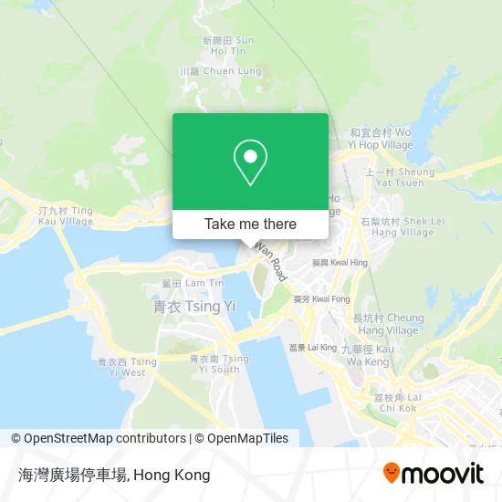 海灣廣場停車場地圖