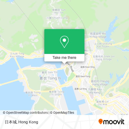 日本城 map