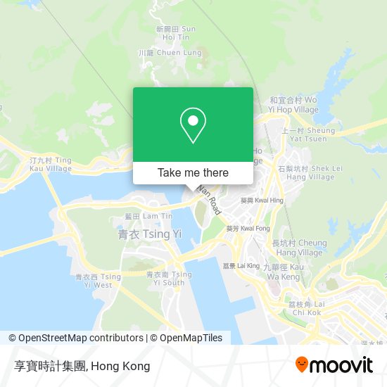 享寶時計集團 map