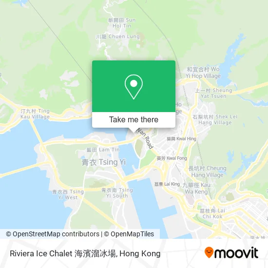 Riviera Ice Chalet 海濱溜冰場地圖