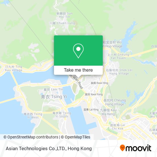 Asian Technologies Co.,LTD.地圖