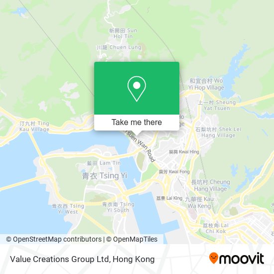 Value Creations Group Ltd map