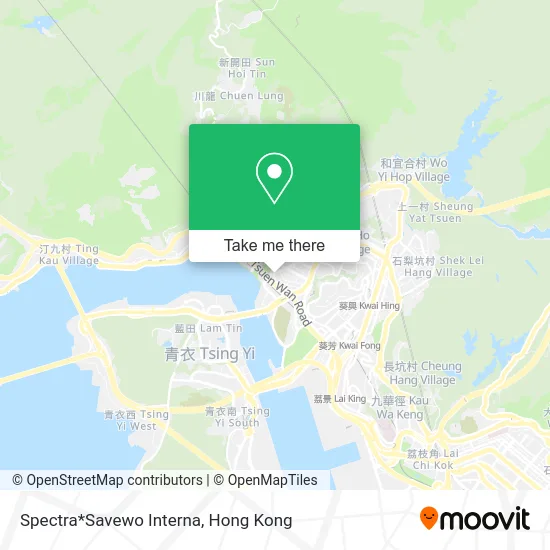 Spectra*Savewo Interna map