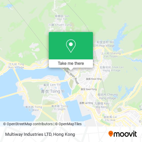 Multiway Industries LTD地圖