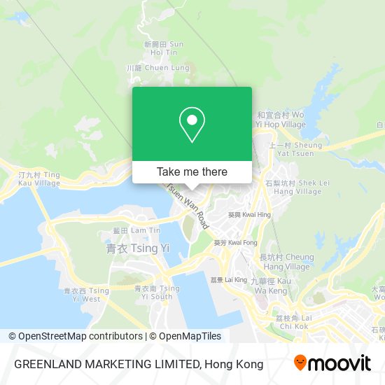 GREENLAND MARKETING LIMITED map