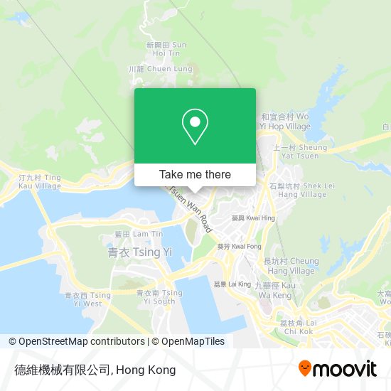 德維機械有限公司 map