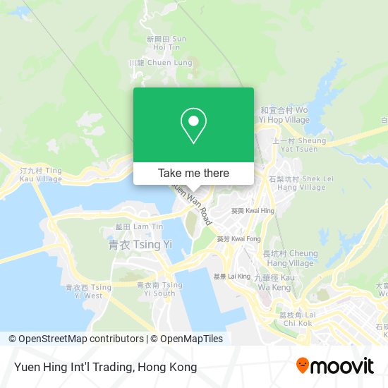 Yuen Hing Int'l Trading map