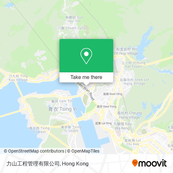 力山工程管理有限公司地圖