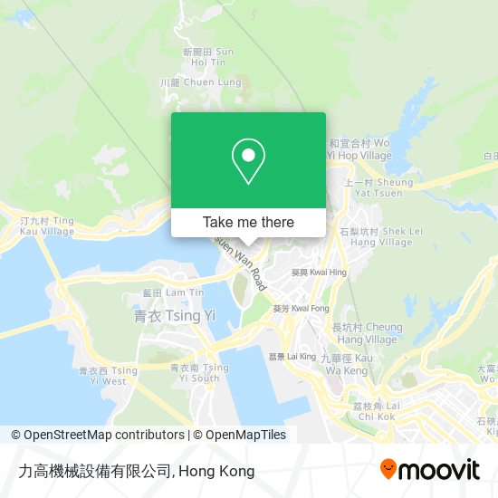 力高機械設備有限公司 map