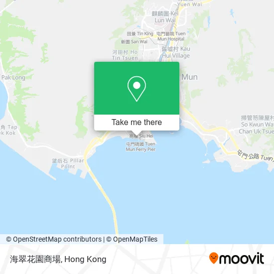 海翠花園商場地圖