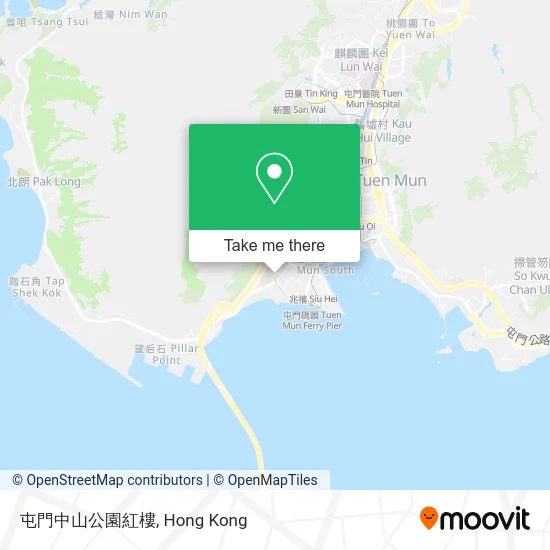 屯門中山公園紅樓 map