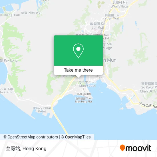 叁廠站 map