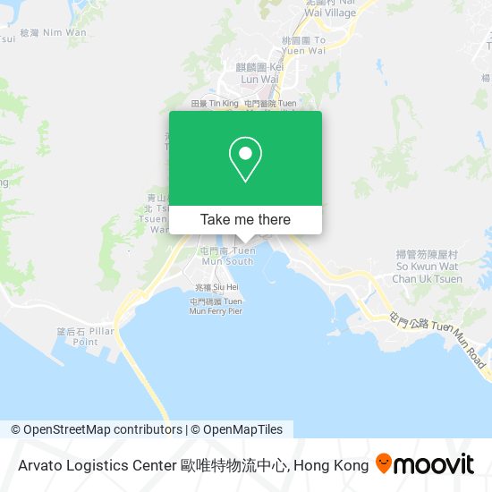 Arvato Logistics Center 歐唯特物流中心 map