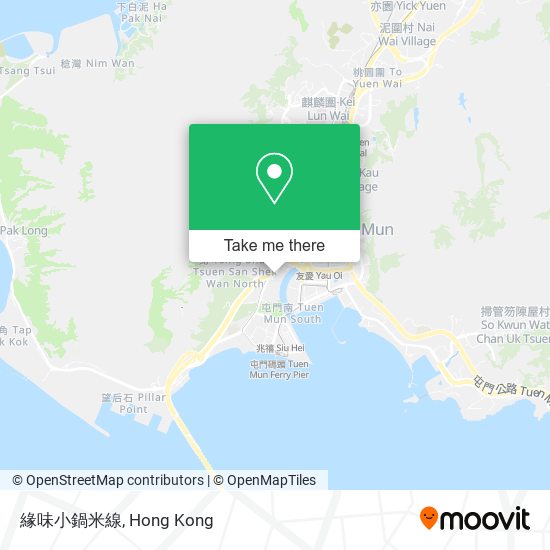 緣味小鍋米線 map