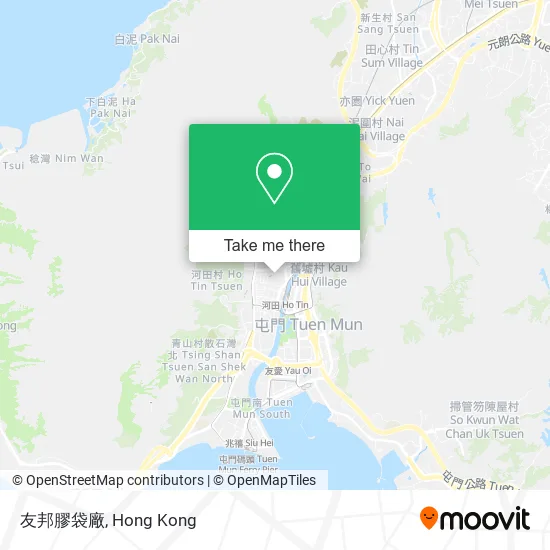 友邦膠袋廠地圖
