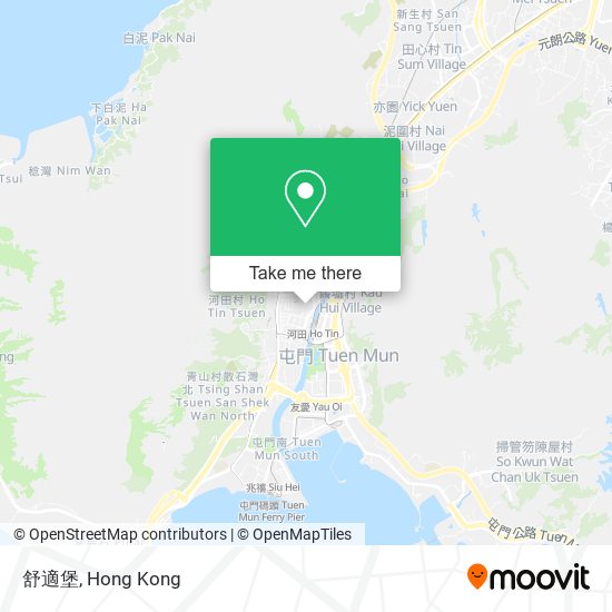 舒適堡地圖