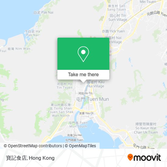 寶記食店 map