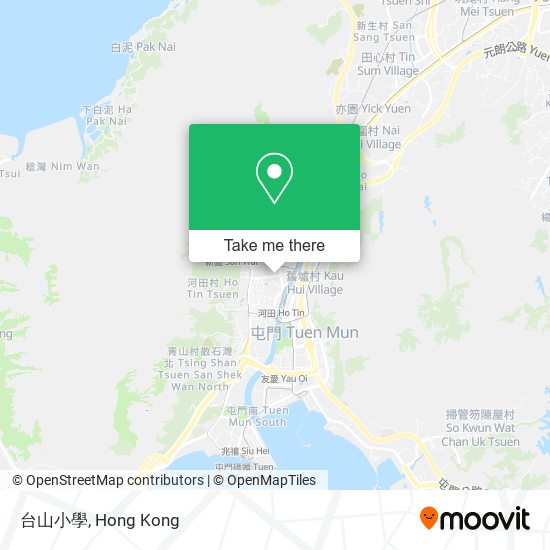 台山小學 map