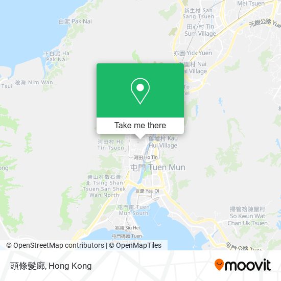 頭條髮廊 map