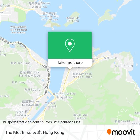 The Met Bliss 薈晴地圖