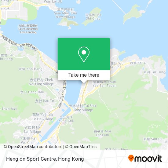 Heng on Sport Centre map