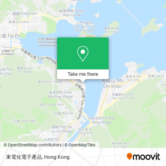 東電化電子產品 map