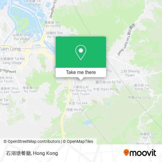 石湖塘餐廳地圖