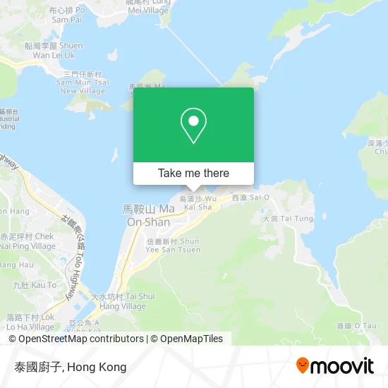泰國廚子 map