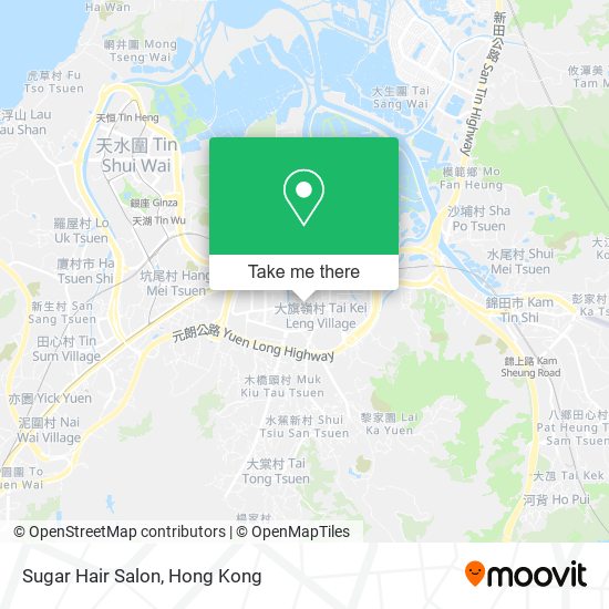 Sugar Hair Salon map