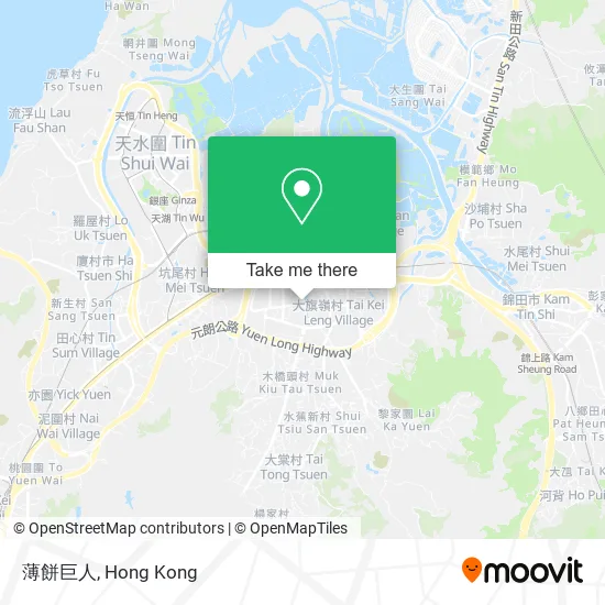 薄餅巨人 map
